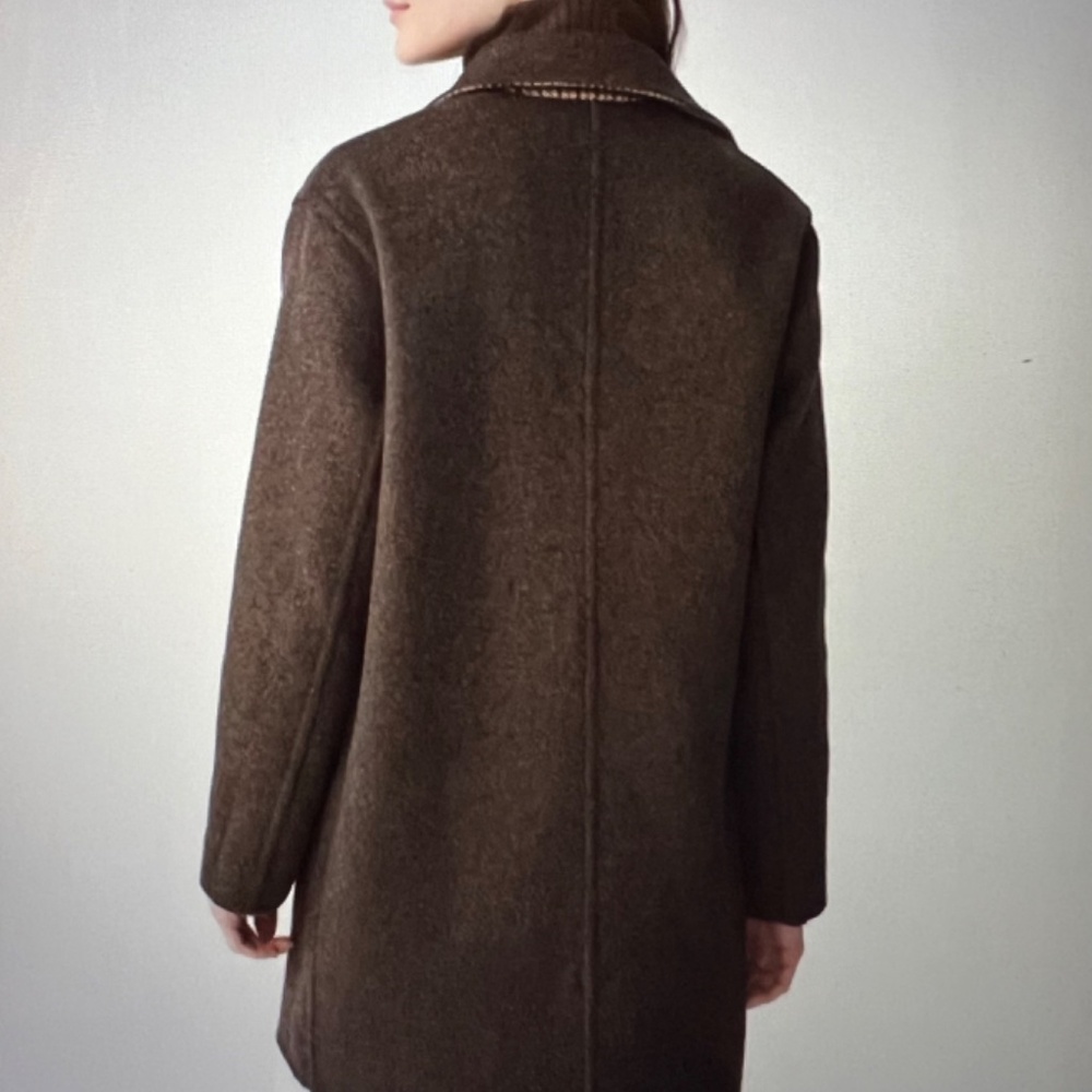 COPY - J.McLaughlin Reversible Frade coat-SM - Picture 5 of 6